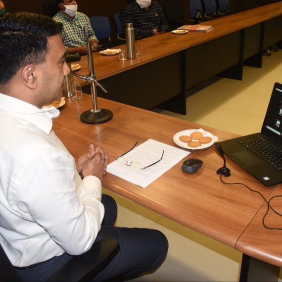 एम-स्त्रीपीस अँप आनी गोंय राज्याचा पक्षीचेर शोर्ट फिल्म हांची मुख्यमंत्री डॉ. प्रमोद सावंत हाणीं सुरवात केली