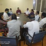 Panchayat Secretary and Ward Members At the Xeldem VGP Office, Quepem Taluka, South Goa