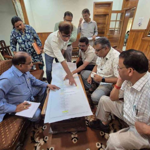 Minister for Water Resources Department (WRD), Shri Subhash A Shirodkar, conducted an on-site assessment visit to review issues pertaining to water distribution from the Salauli Dam and also inspected the Paroda Canal