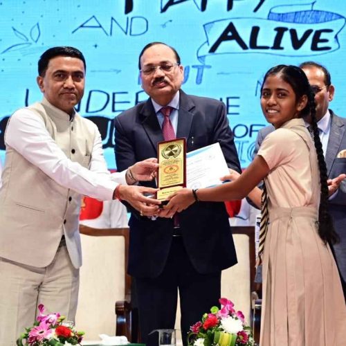 Chief Justice of India, Justice Surya Kant, and Chief Minister Dr. Pramod Sawant graced the awareness campaign on the theme “Drug Abuse -Drugs: A Menace to Society” held at Kala Academy.