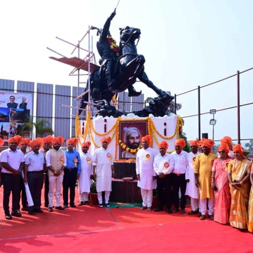 The State Level Chhatrapati Shivaji Maharaj Jayanti Samaroh was celebrated with great enthusiasm at Farmagudi, Ponda.