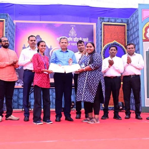 The State Level Chhatrapati Shivaji Maharaj Jayanti Samaroh was celebrated with great enthusiasm at Farmagudi, Ponda, organized by the Department of Information and Publicity.