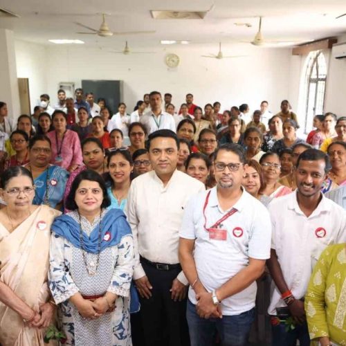 A free health check-up camp for women was organised at the Community Health Centre, Sankhali, under the ‘Check by Doctor’ initiative being conducted from 8 March to 31 March 2026