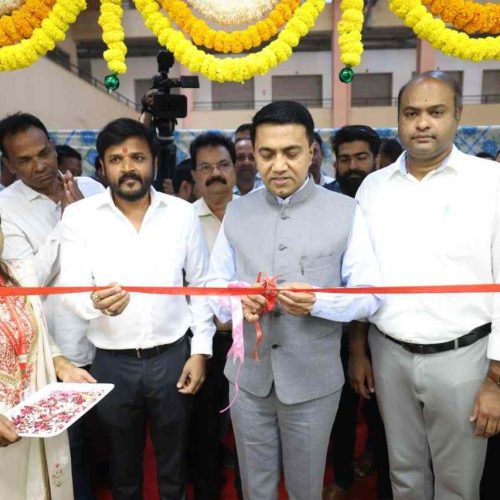The renovated Municipal Library at Ponda Municipality and the upgraded E-Vachanalaya inaugurated by Chief Minister Dr. Pramod Sawant.