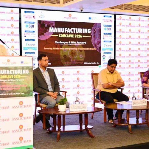 The Manufacturing Conclave 2026, organized by the ASSOCHAM Goa State Council in collaboration with GEDA, was successfully held at Taj Vivanta, Goa on 27th March 2026