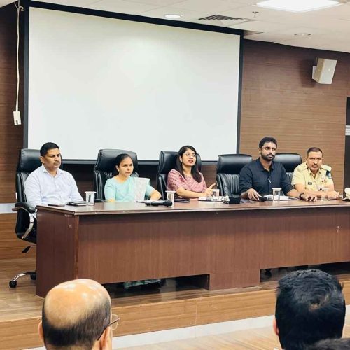 A review meeting held with all Nodal Officers to ensure preparedness, including the law and order situation in view of the Bye-Election to 21-Ponda Assembly Constituency.