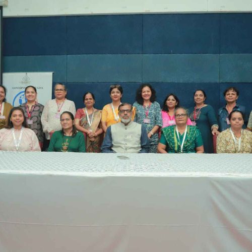Chairperson of the Goa State Commission for Protection of Child Rights (GSCPCR), Shri Shashikant K. Punaji along with members of the Commission and the members of North and South-Child Welfare Committees.