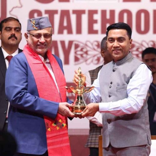 Goa marked its 40th Statehood Day with grandeur and pride at Kala Academy, Panaji, in the presence of Vice President of India, Shri C. P. Radhakrishnan