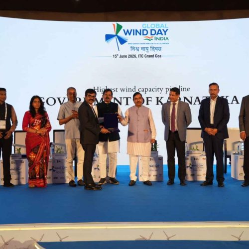 Conference was organised by the Ministry of New and Renewable Energy (MNRE) on the theme "Wind Energy: From Ambition to Acceleration"