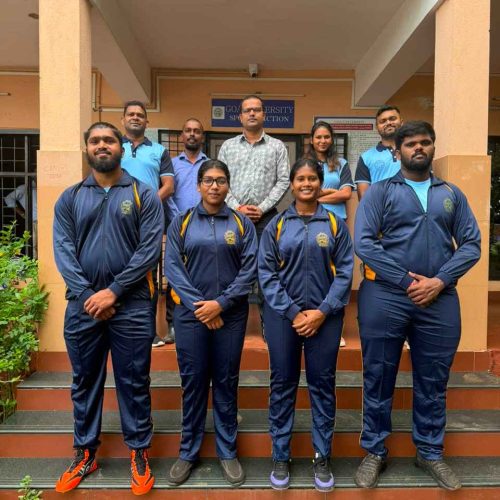 Goa University has selected the Powerlifting Men & Women team for participation at the All India Inter University Powerlifting Championship 2025-26