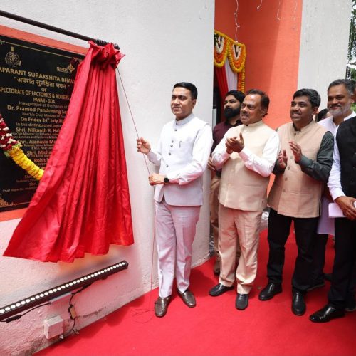 Reinforcing the Government of Goa's commitment to safer workplaces and modern public infrastructure