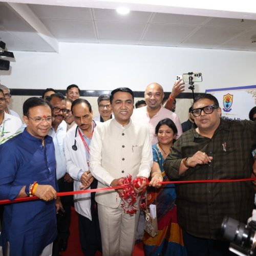 Taking medical education and academic infrastructure forward, a new educational facility at Goa Medical College and Hospital, Bambolim, was inaugurated today by Chief Minister Dr. Pramod Sawant. The new facility marks an important addition to the academic infrastructure of Goa Medical College, creating enhanced learning spaces for students and supporting the institution’s growing educational requirements.